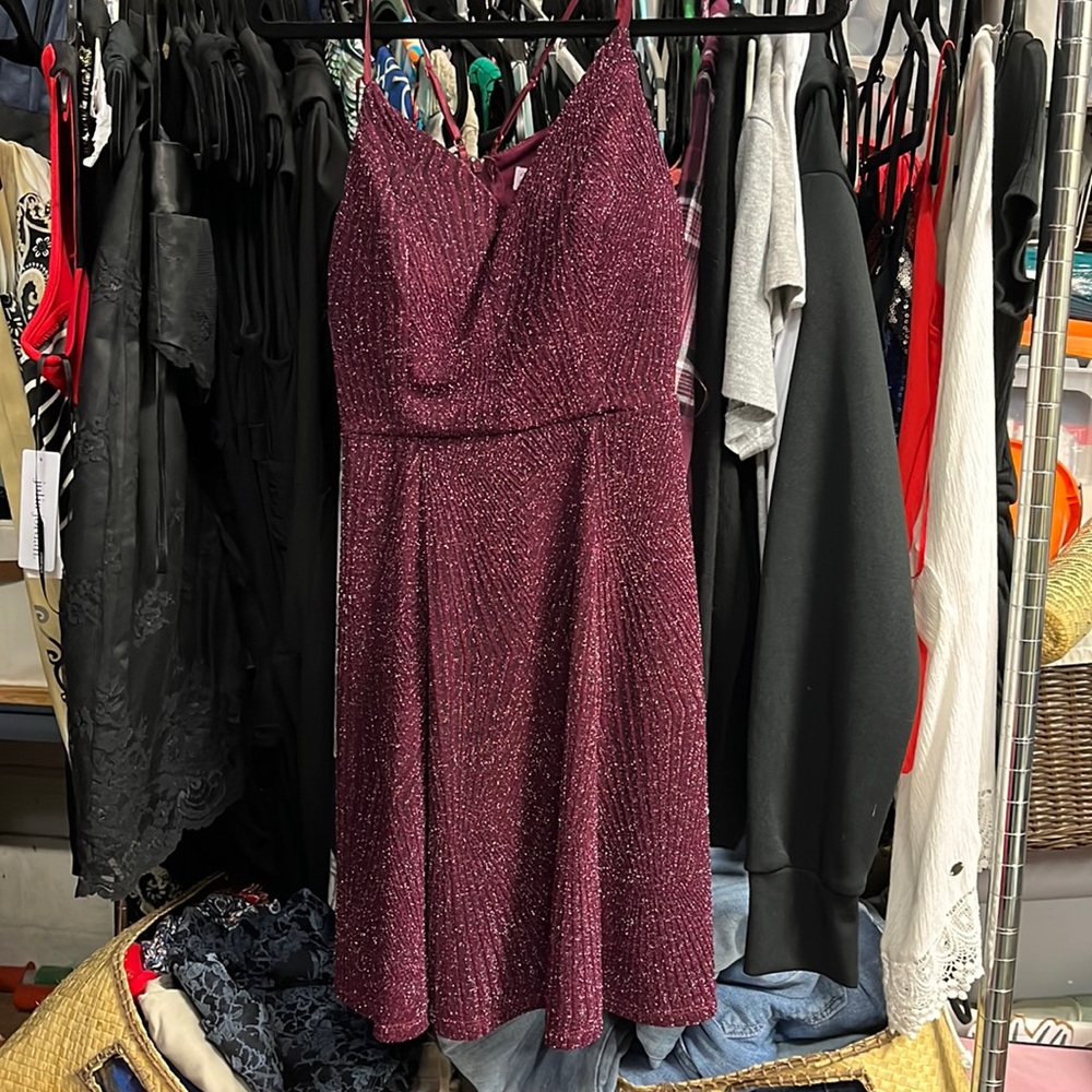 Cute purple dress